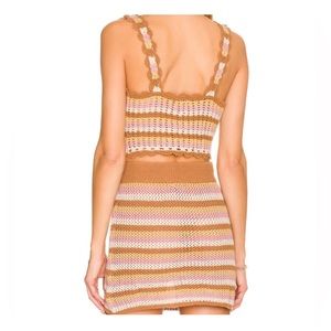 L*Space Coast is Clear Crochet Cancun Stripe Top